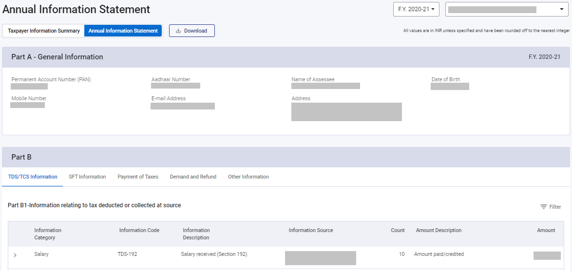 Accessing AIS